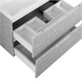 Тумба с раковиной подвесная BelBagno ПОБЕДА (VITTORIA) 80 Toros Bianco, раковина белая VITTORIA-800-2C-SO-TB-P;BB800/450-LV-MR-AST