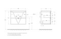 Тумба с раковиной подвесная BelBagno ПОБЕДА (VITTORIA) 70 Bianco Lucido-P, раковина белая VITTORIA-700-2C-SO-BL-P;BB700/450-LV-MR-AST
