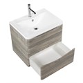 Тумба с раковиной подвесная BelBagno ИСТОЧНИК (ACQUA) 60 Pino Scania, раковина белая ACQUA-600-2C-SO-PS;BB600/455-LV-MR-ALR