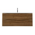 Тумба с раковиной подвесная BelBagno ИСТОЧНИК (ACQUA) 120 Rovere Rustico, раковина белая ACQUA-1200-2C-SO-RR;BB1200/455-LV-MR-ALR