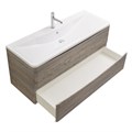 Тумба с раковиной подвесная BelBagno ИСТОЧНИК (ACQUA) 120 Pino Scania, раковина белая ACQUA-1200-2C-SO-PS;BB1200/455-LV-MR-ALR