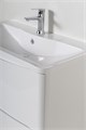 Тумба с раковиной напольная BelBagno ИСТОЧНИК (ACQUA) 80 Bianco Lucido, раковина белая ACQUA-800-2C-PIA-BL;BB800/455-LV-MR-ALR