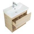 Тумба с раковиной подвесная с одним ящиком BelBagno НЕОН (NEON) 50 Pino Bianco, раковина белая NEON-500-1C-SO-PB;19050