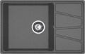 GRANFEST Мойка композит VERTEX, GF-V-780L, чаш+кр 780*500, графит V-780L графит - фото 44919