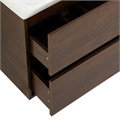 Тумба с раковиной подвесная BelBagno НЕОН (NEON) 50 Rovere Scuro, раковина белая NEON-500-2C-SO-RS;19050
