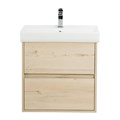 Тумба с раковиной подвесная BelBagno НЕОН (NEON) 50 Pino Bianco, раковина белая NEON-500-2C-SO-PB;19050