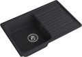 GranFest QUARZ (ECO-78) Мойка чаша+кр 740*480 (черный) 78 черный