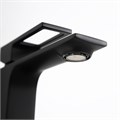 LUCE Смеситель для раковины с донным клапаном, чёрный LUC-LVM-NERO LUC-LVM-NERO
