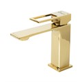 LUCE Смеситель для раковины с донным клапаном, золото LUC-LVM-ORO LUC-LVM-ORO