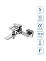 Смеситель для ванны и душа BelBagno БЛЕСК (LUCE) LUC-VAS-CRM LUC-VAS-CRM