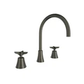 Смеситель для раковины на 3 отверстия ADAGIO 914202GR графит 914202GR