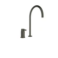 Смеситель для раковины однорычажный на 2 отверстия ADAGIO 914003GR графит 914003GR