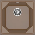 GRANFEST Мойка композит UNIQUE, GF-U-500, 1-чаша 500*500, терракот U-500 терракот