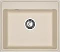GRANFEST Мойка композит VERTEX, GF-V-580, чаша 580*500, кашемир V-580 кашемир