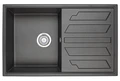 Кухонная мойка GRANULA (8002, ЧЕРНЫЙ) 8002, ЧЁРНЫЙ