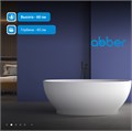 Акриловая ванна ABBER AB9207 белая AB9207