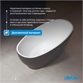 Акриловая ванна ABBER AB9207MB черная матовая AB9207MB