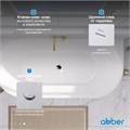 Акриловая ванна ABBER AB9216-1.7MW белая матовая AB9216-1.7MW
