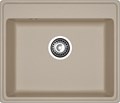 GRANFEST Мойка композит VERTEX, GF-V-580, чаша 580*500, песочный V-580 песочный - фото 45258