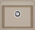 GRANFEST Мойка композит VERTEX, GF-V-580, чаша 580*500, песочный V-580 песочный