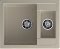 GRANFEST Мойка композит QUADRO GF-Q--610K 1.5-чаши. 610*500мм  топаз арт.GF- Q-610K топаз - фото 45303