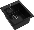 GRANFEST Мойка композит PRACTIK GF-P--505 1-чаш. 427*505 мм черный арт.GF- P-505 черный