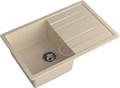 GRANFEST Мойка композит QUADRO GF-Q--780L чаша с крылом 780*500 мм, кашемир Q-780L кашемир