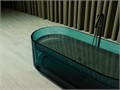 Прозрачная ванна ABBER Kristall AT9708Aquamarin бирюзовая AT9708Aquamarin