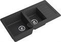 GRANFEST Мойка композит PRACTIK GF-P--980KL 2 чаши с крылом 980*510 мм графит арт.GF- P-980KL графит