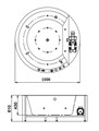 Акриловая ванна Gemy G9230 K G9230 K