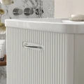 Тумба Свон/Swan 60, напольная, 2 ящ., бланж (под раковину 9898-60), VOLNA tnSWAN60.2Y-43
