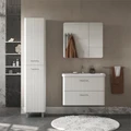 Тумба Свон/Swan 80, подвесная, 2 ящ., бланж (под раковину 9898-80), VOLNA tpSWAN80.2Y-43