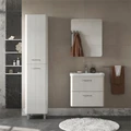 Тумба Свон/Swan 60, подвесная, 2 ящ., белый глянец (под раковину 9898-60), VOLNA tpSWAN60.2Y-01