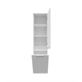 ENFIDA - 40 Пенал универс. правый белый с Б/К ENF-05040-010БкP