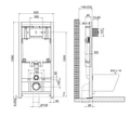 Инсталляция для унитазов BelBagno BB002-80 BB002-80, BelBagno