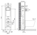 Инсталляция для унитазов BelBagno BB003-30 BB003-30, BelBagno