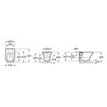LEON унитаз подвесной Rimless Z.RU93.0.761.2