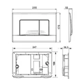 ПЭК Debba Rimless унитаз+тонк.сид.микр.+инстал+кнопка Z.RU93.0.773.4