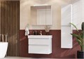 Комплект OLETA модуль A857640501 для раковины 800 мм, 760х374х548, с 2 ящиками, белый матовый + JIKA раковина 800х390 8.1242.8.000.104.1 Z.RU93.0.763.6