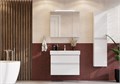 Комплект OLETA модуль A857640501 для раковины 800 мм, 760х374х548, с 2 ящиками, белый матовый + JIKA раковина 800х390 8.1242.8.000.104.1 Z.RU93.0.763.6