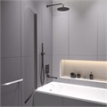 Шторка на ванну RGW SC-109B (Прозрачное, 600) 411110906-14