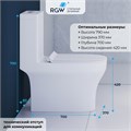 Унитаз с бачком напольный RGW SW-05 67420105-01