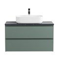 Тумба со столешницей подвесная BelBagno СТРУКТУРА (KRAFT) 90 Еловый Матовый, столешница KEP-90-MNO KRAFT-900-2C-SO-VO;KEP-90-MNO