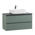 Тумба со столешницей подвесная BelBagno СТРУКТУРА (KRAFT) 90 Еловый Матовый, столешница KEP-90-MNO KRAFT-900-2C-SO-VO;KEP-90-MNO