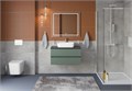 Тумба со столешницей подвесная BelBagno СТРУКТУРА (KRAFT) 90 Еловый Матовый, столешница KEP-90-GRN KRAFT-900-2C-SO-VO;KEP-90-GRN