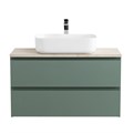 Тумба со столешницей подвесная BelBagno СТРУКТУРА (KRAFT) 80 Еловый Матовый, столешница KEP-80-MCO KRAFT-800-2C-SO-VO;KEP-80-MCO