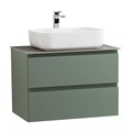 Тумба со столешницей подвесная BelBagno СТРУКТУРА (KRAFT) 60 Еловый Матовый, столешница KEP-60-GRN KRAFT-600-2C-SO-VO;KEP-60-GRN