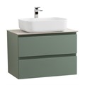 Тумба со столешницей подвесная BelBagno СТРУКТУРА (KRAFT) 60 Еловый Матовый, столешница KEP-60-BO KRAFT-600-2C-SO-VO;KEP-60-BO