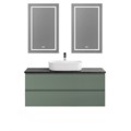 Тумба со столешницей подвесная BelBagno СТРУКТУРА (KRAFT) 120 Еловый Матовый, столешница KEP-120-MNO KRAFT-1200-2C-SO-VO;KEP-120-MNO