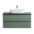 Тумба со столешницей подвесная BelBagno СТРУКТУРА (KRAFT) 100 Еловый Матовый, столешница KEP-100-MNO KRAFT-1000-2C-SO-VO;KEP-100-MNO